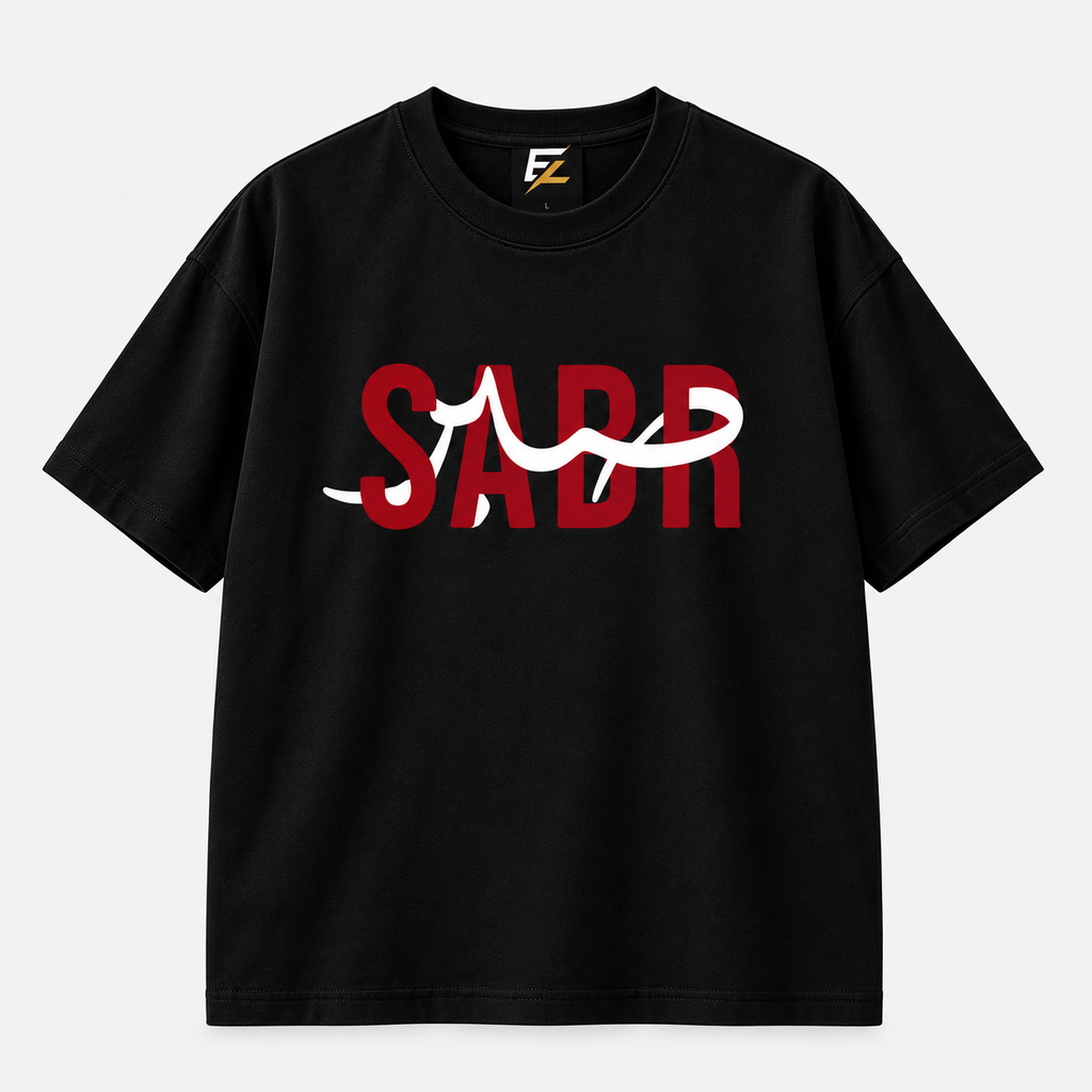 SABR Oversized T-Shirt – Black