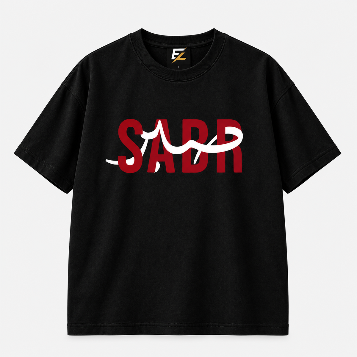 SABR Oversized T-Shirt – Black