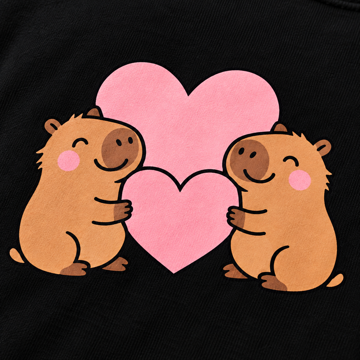 CapyBara Couple Tees