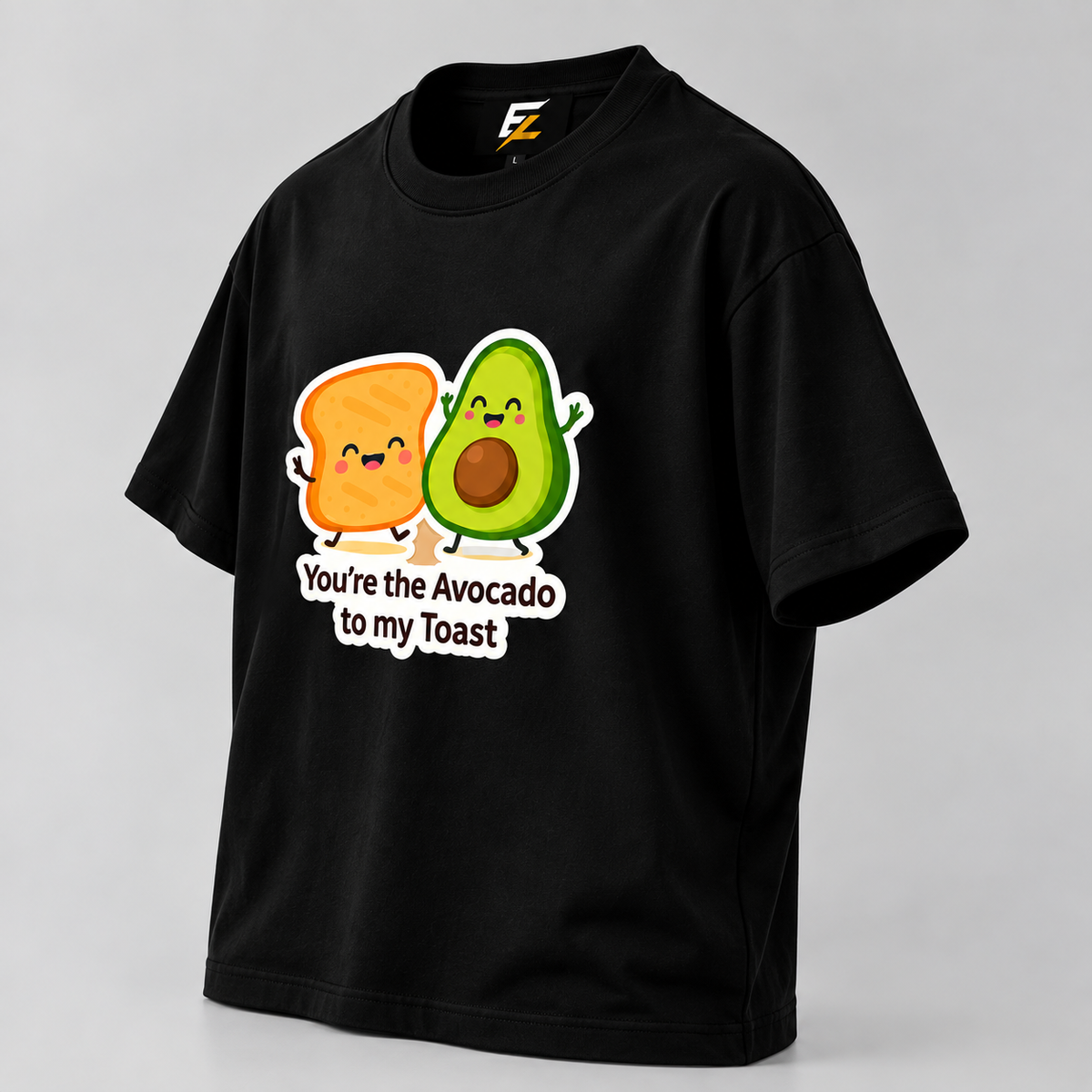 Avocado Couple Tees - Black
