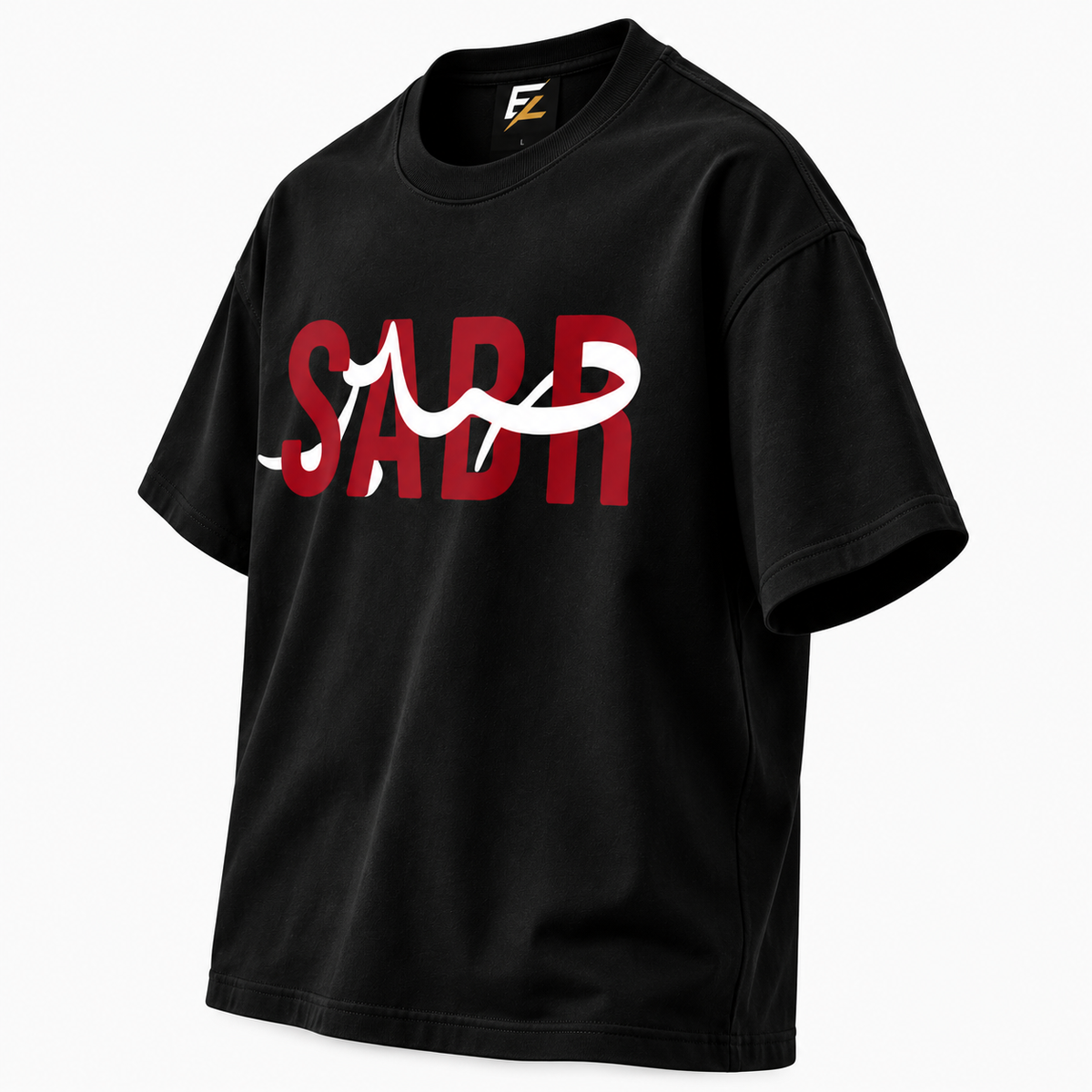 SABR Oversized T-Shirt – Black