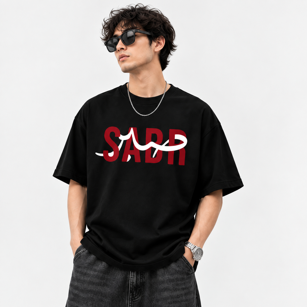 SABR Oversized T-Shirt – Black