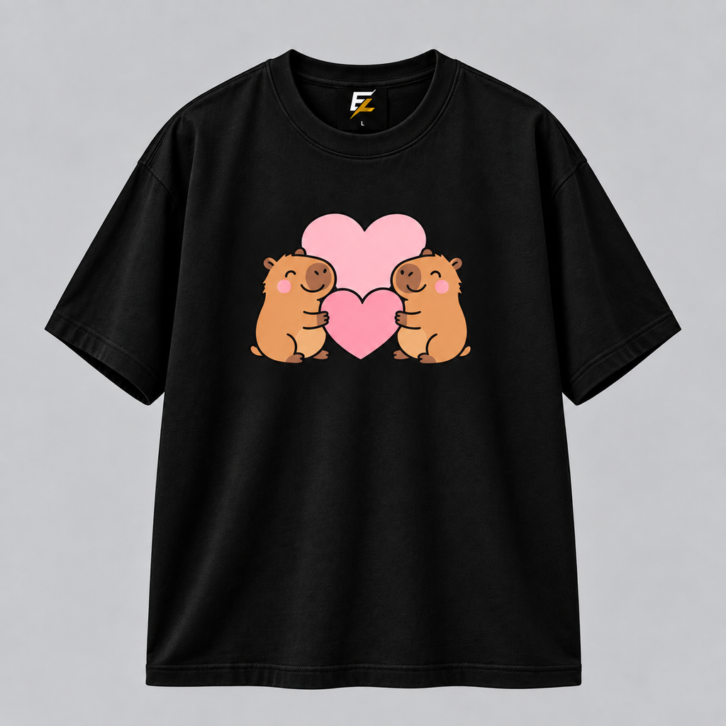 CapyBara Couple Tees